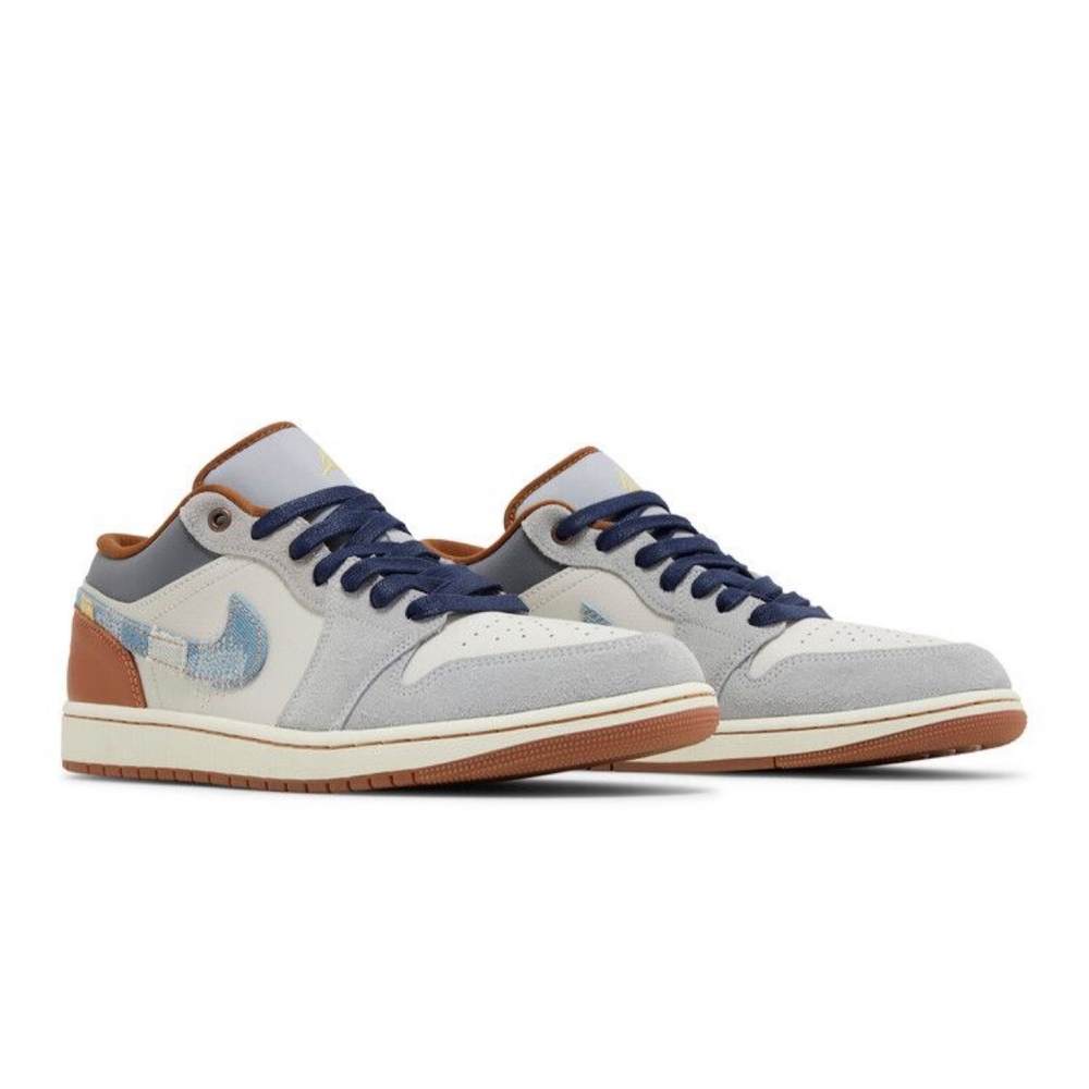 Nike Men's Gray and Brown Sneakers